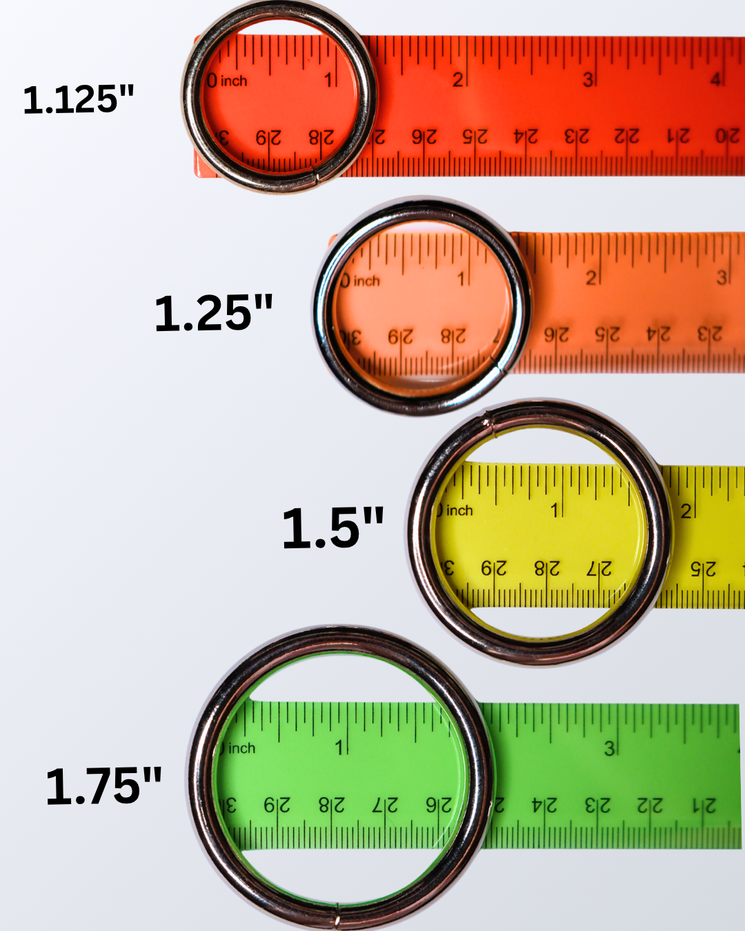 O-Ring Small Sizes 4-Pack (Nickel Plated)