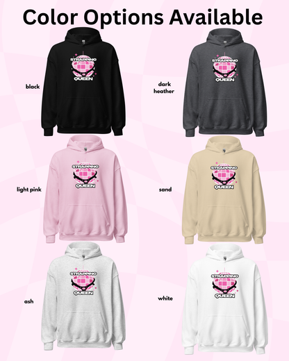 Strapping Queen Pink Disco Ball Hoodie