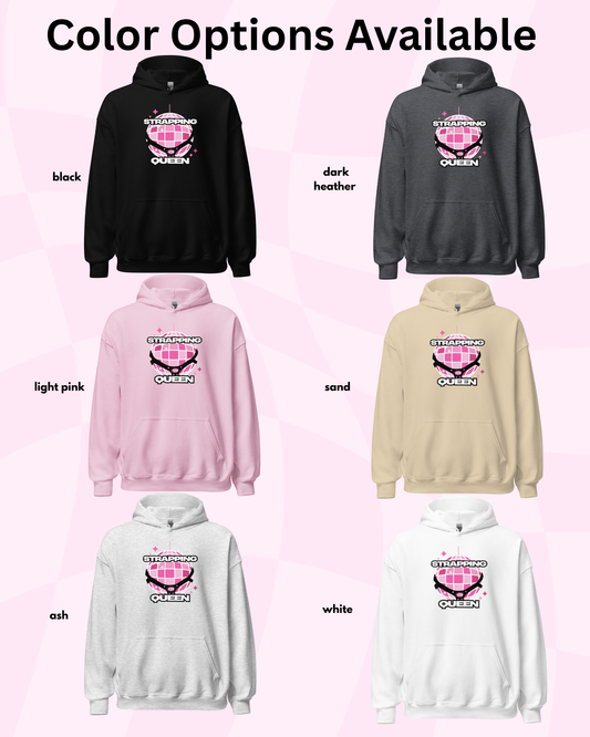 Strapping Queen Pink Disco Ball Hoodie