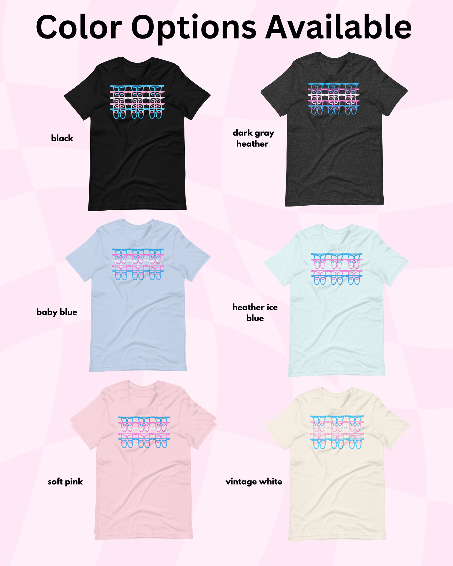 Trans Flag Harness T-Shirt