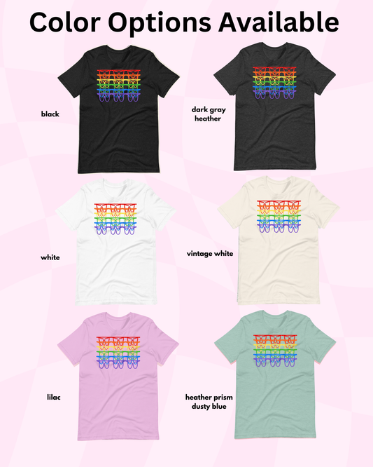 Rainbow Flag Harness T-Shirt