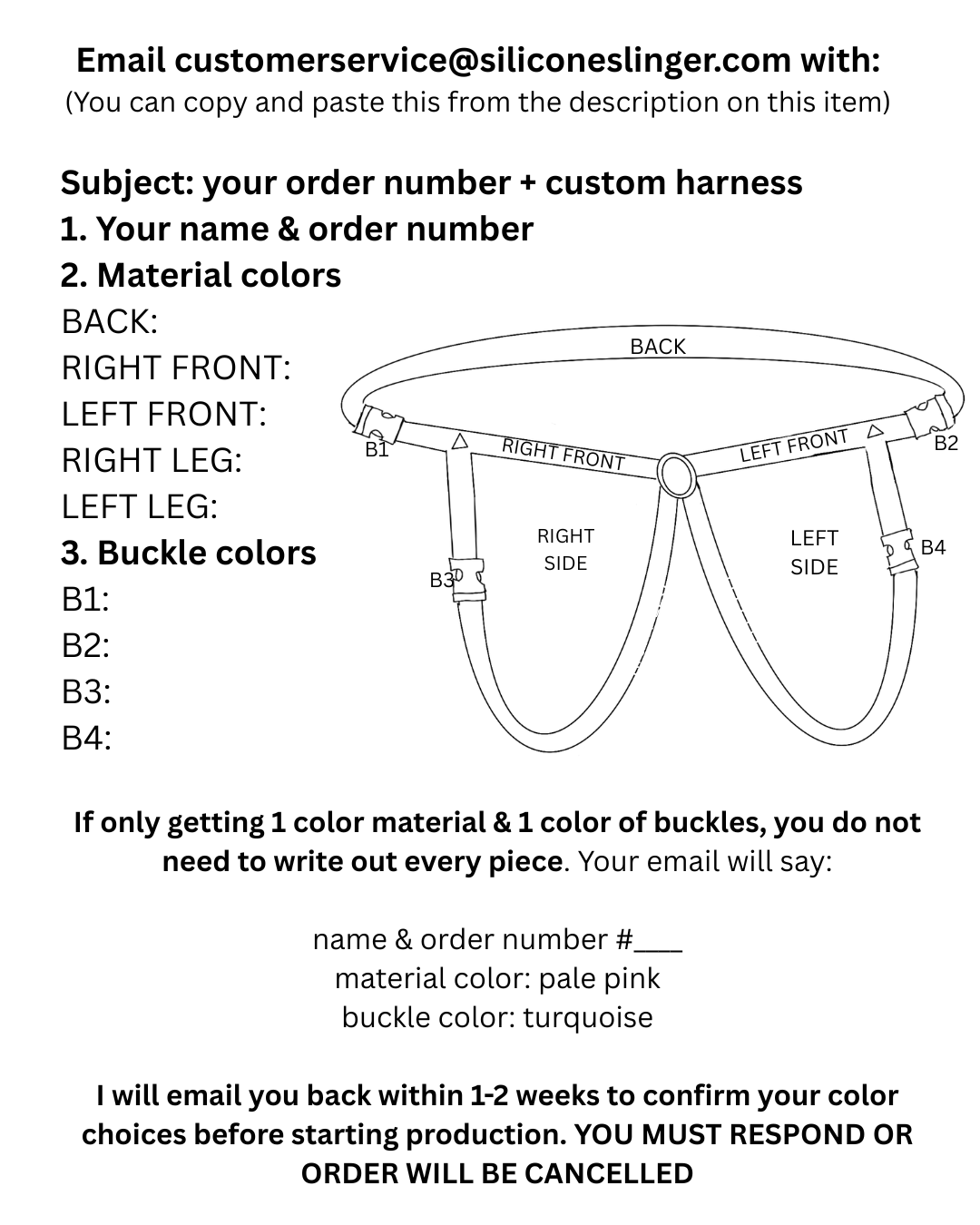 Make Your Own Custom Harness