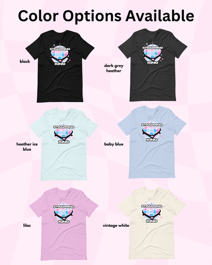 Strapping King T-Shirt (Trans Flag)