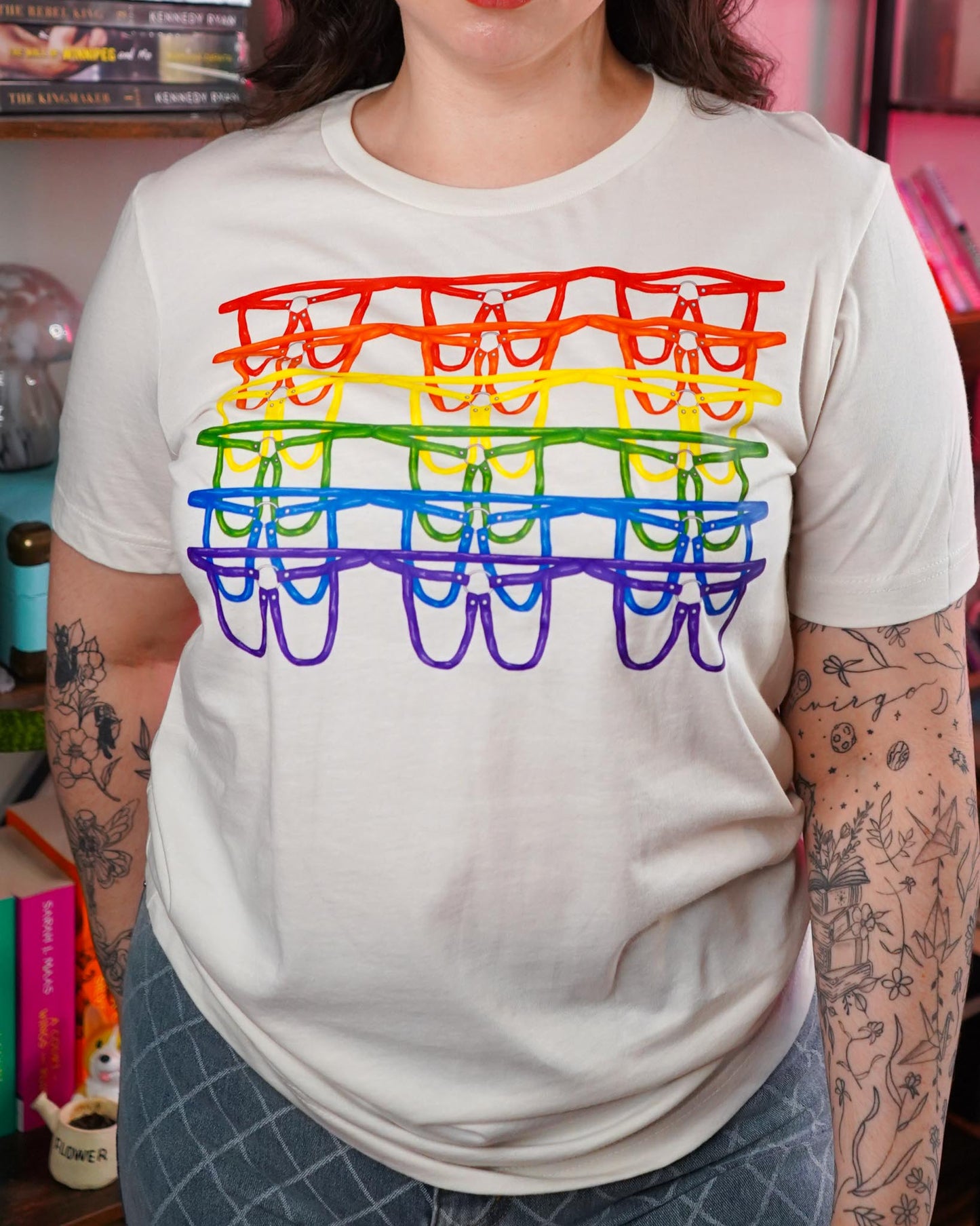 Rainbow Flag Harness T-Shirt
