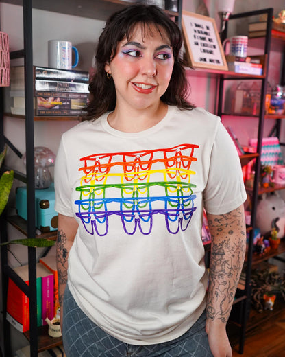 Rainbow Flag Harness T-Shirt