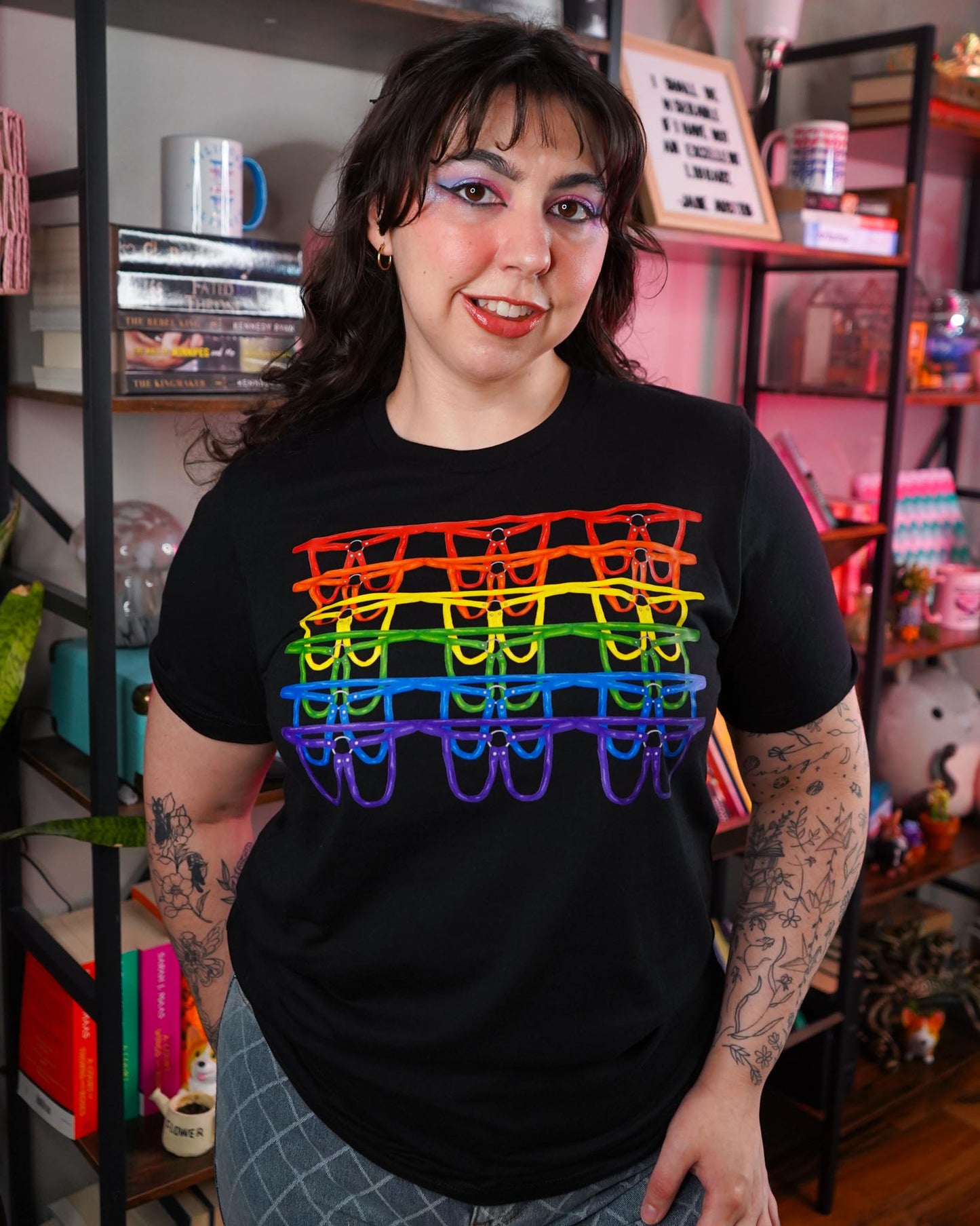 Rainbow Flag Harness T-Shirt