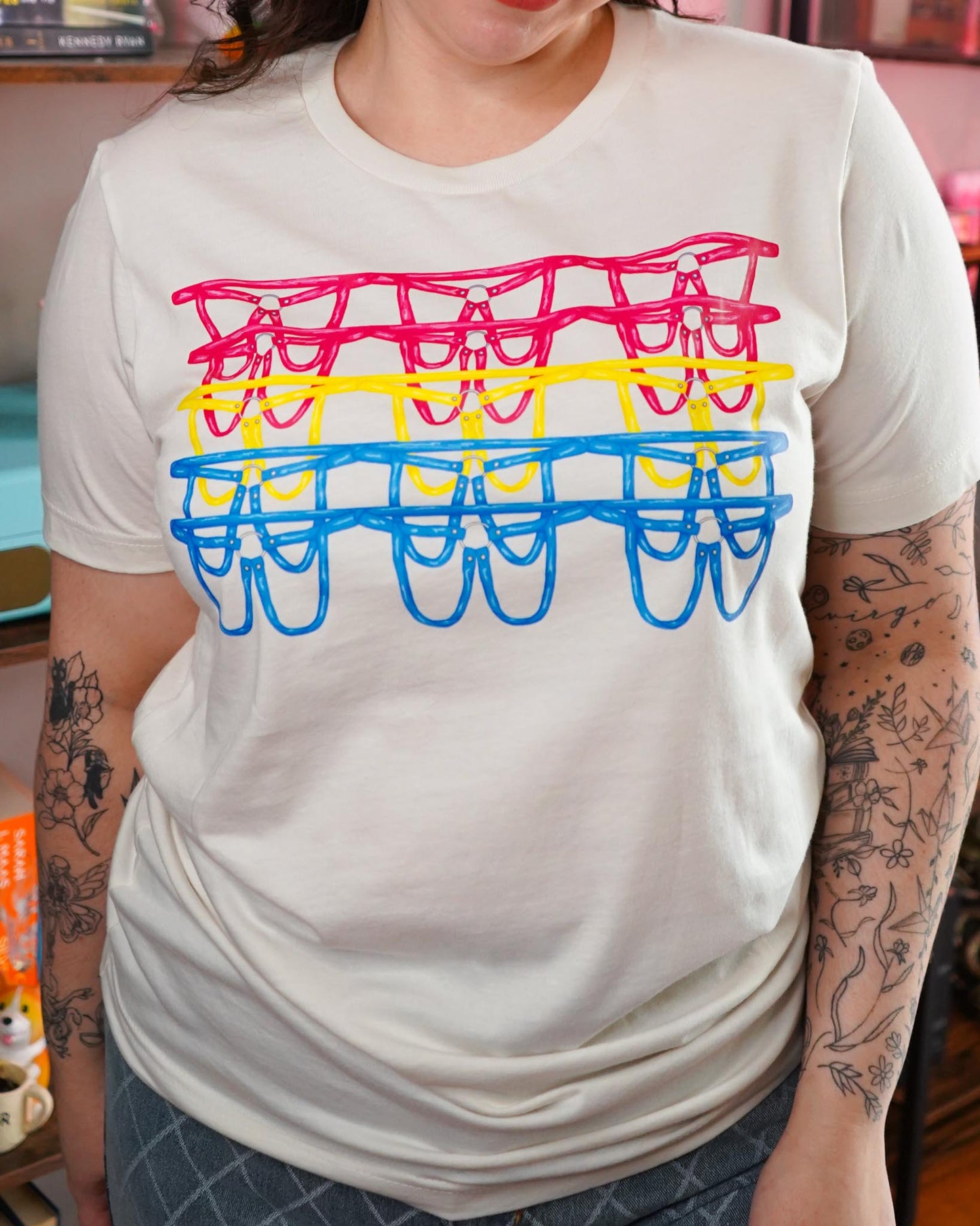 Pan Flag Harness T-Shirt