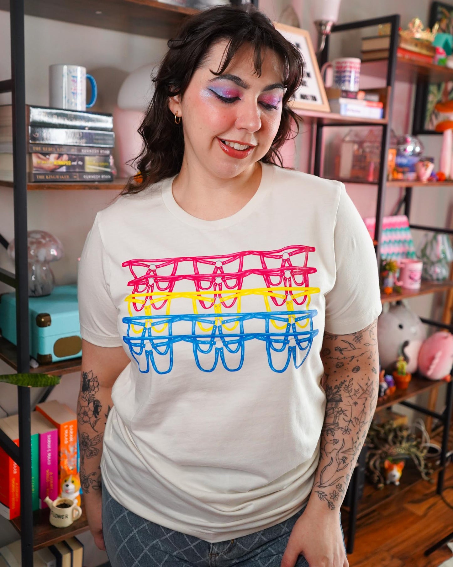 Pan Flag Harness T-Shirt