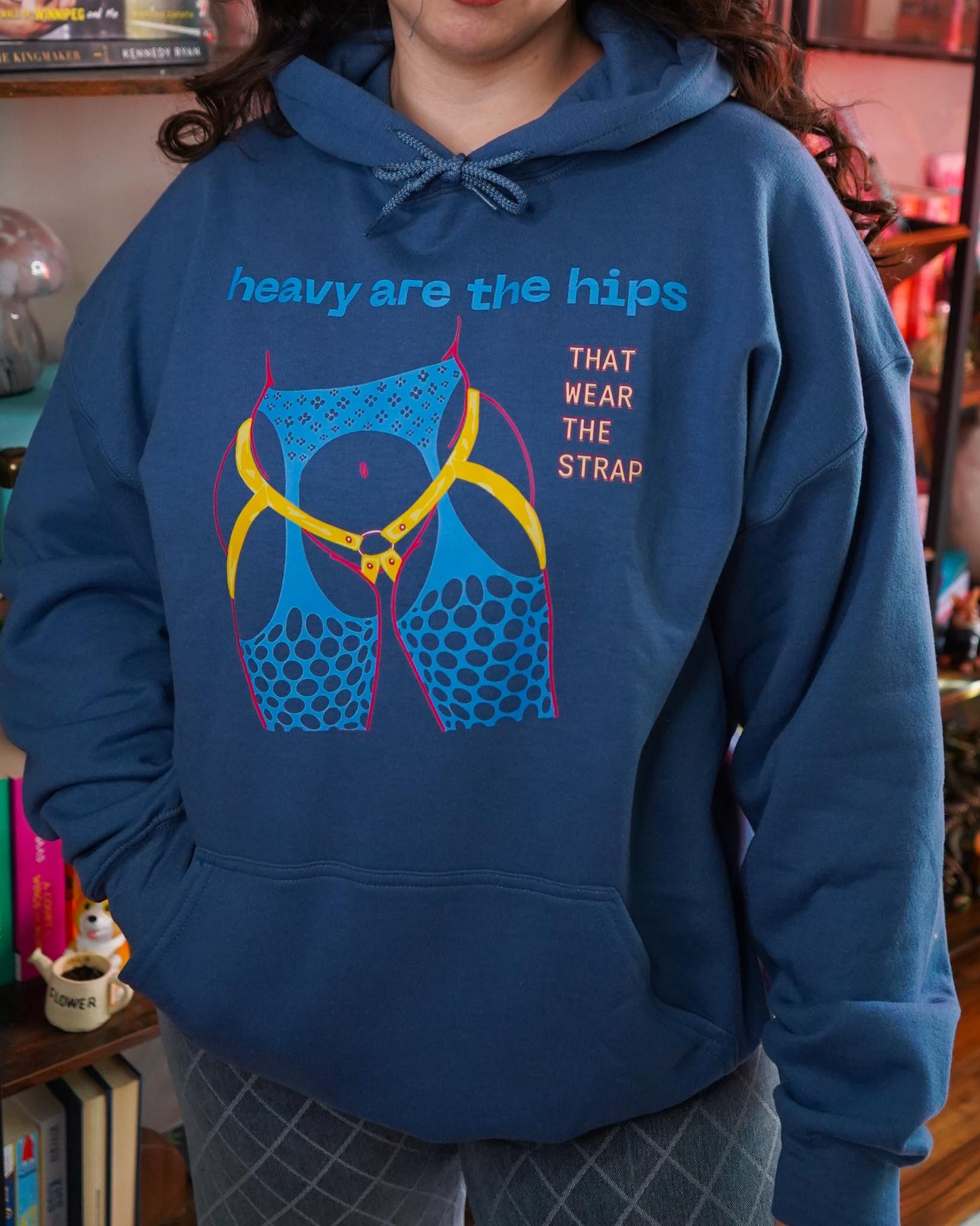 Heavy Are the Hips Hoodie (Pan Flag Graphic)