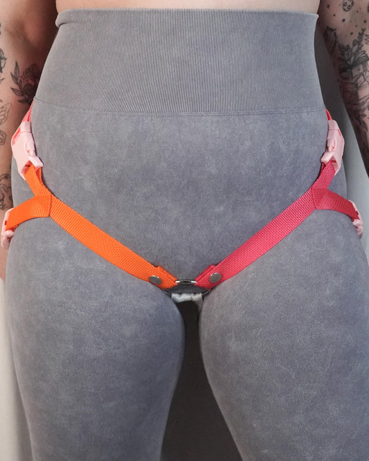 Lesbian 1 Flag Harness