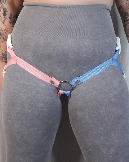 Trans Flag Harness