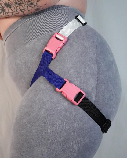 Genderfluid Flag Harness