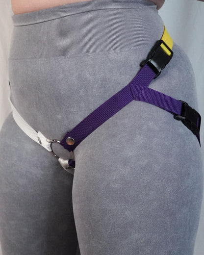 Nonbinary Flag Harness