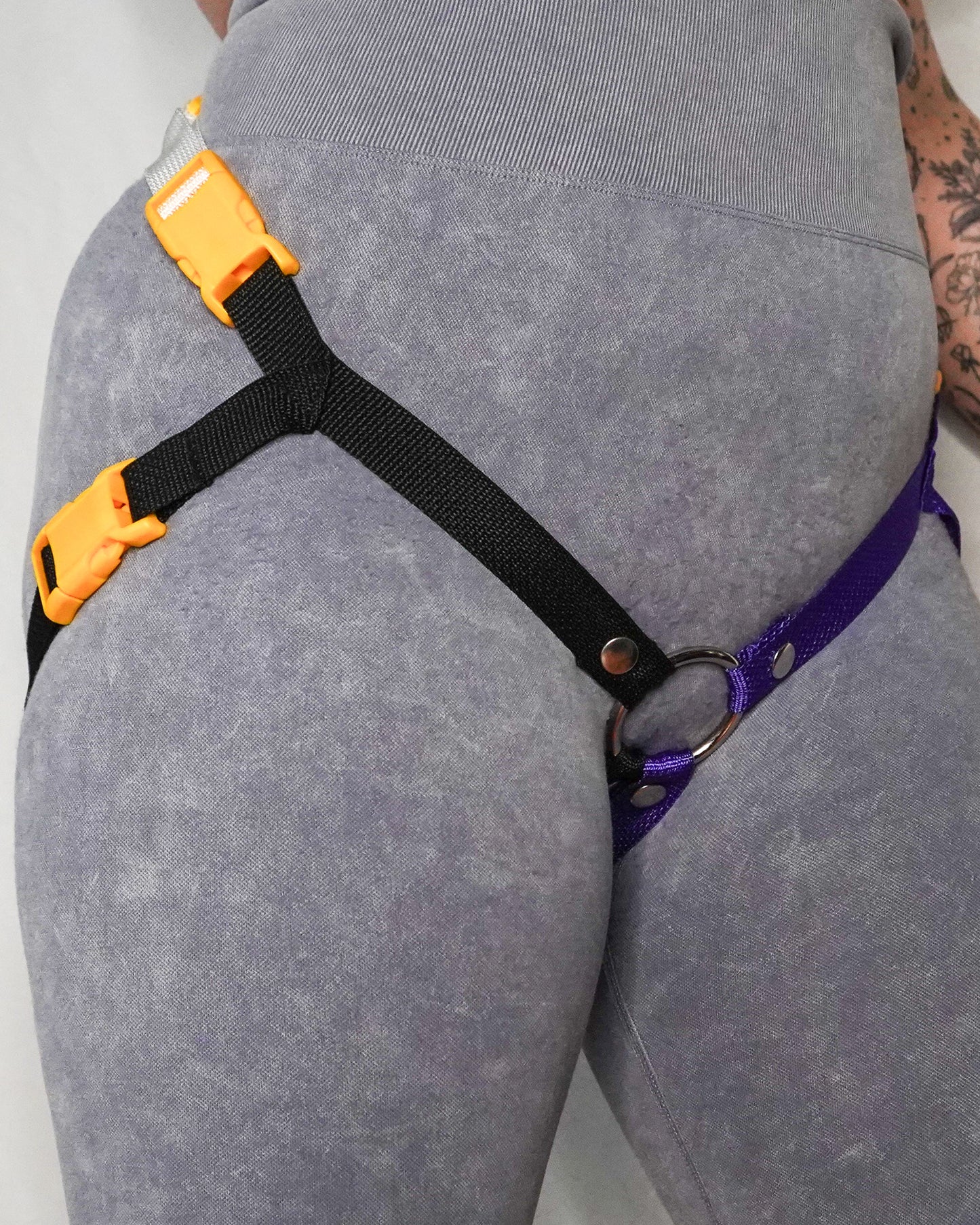 Nonbinary Flag Harness
