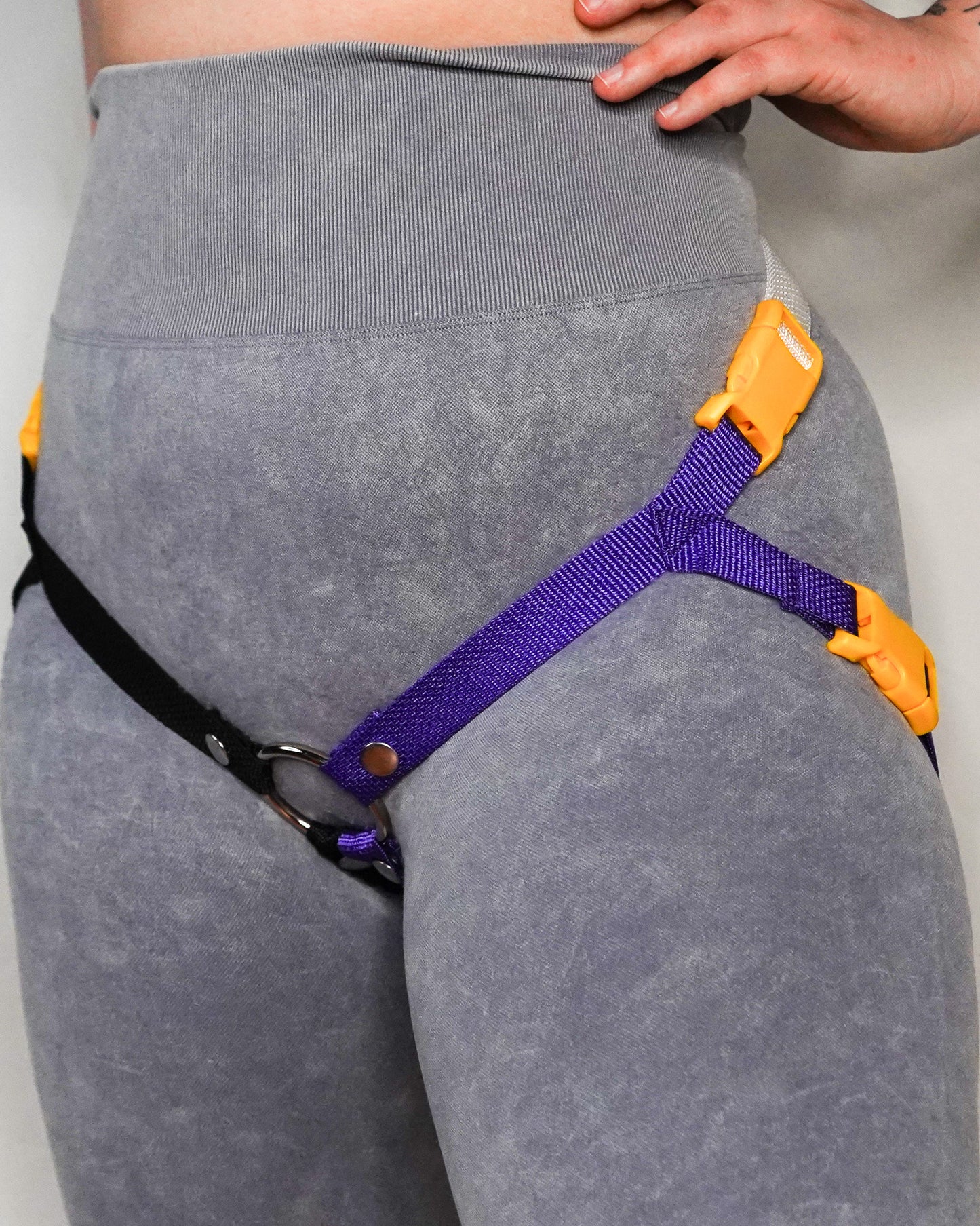 Nonbinary Flag Harness